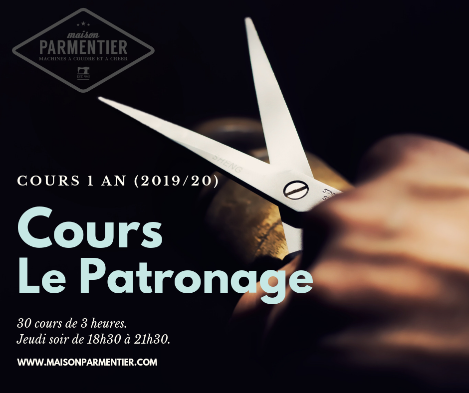 Cours patronage 1 année 2019-20