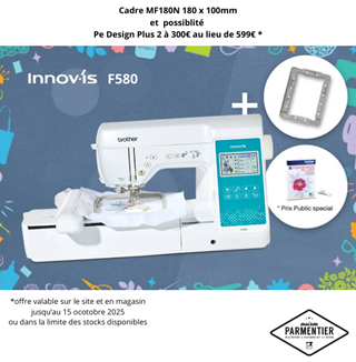 brother offre promo septembre F580 maison parmentier