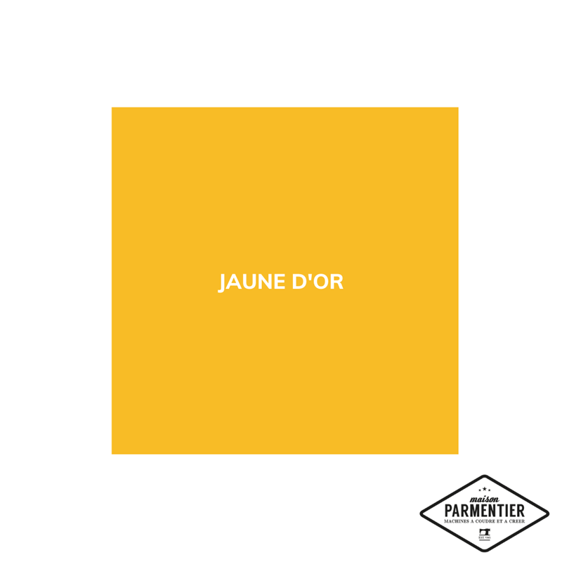 flex pose jaune d'or Maison Parmentier -