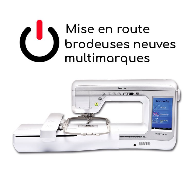 Service VIP : Namur, Cours mise en route BRODEUSE familiale